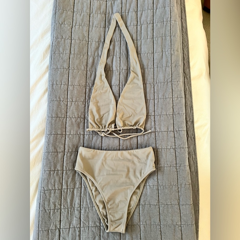 Tan + Lines Taupe Bikini